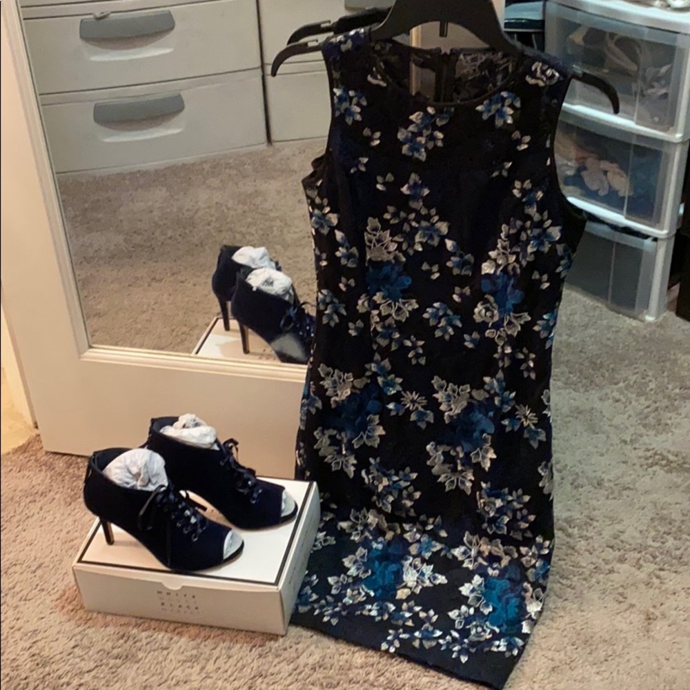 Beautiful dress with shoes!